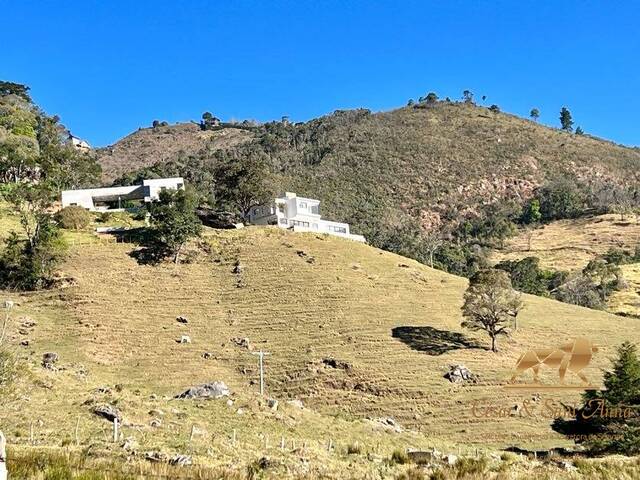 Chácara rural espaçosa com casa principal e de empregado.